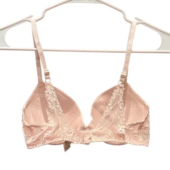 Jessica Simpson Lace Accent Bra in Cream 34C - Picture 2 of 5
